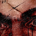 CHARLES MANSONS EYES dry blood